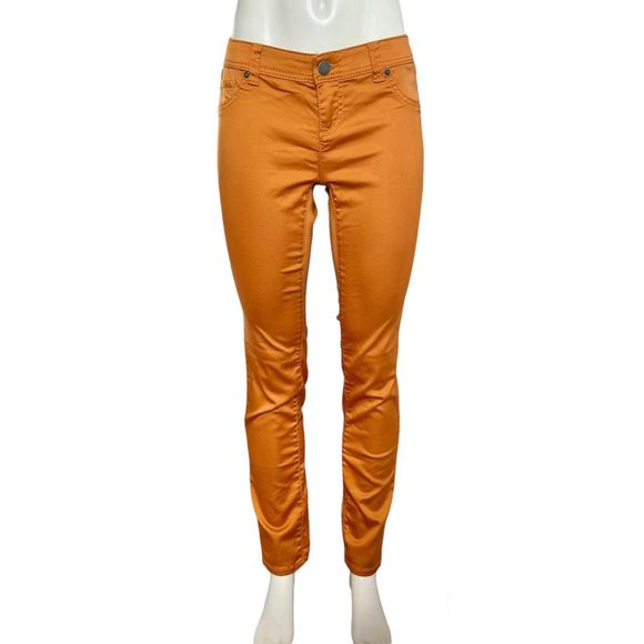 INC International Concepts copper jeans/jeggings/pants 4 S - Picture 1 of 4